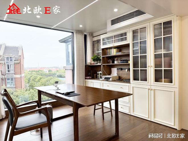 式住宅细腻美学营造温柔别致的氛围！不朽情缘首页北欧E家：190㎡轻法(图4)