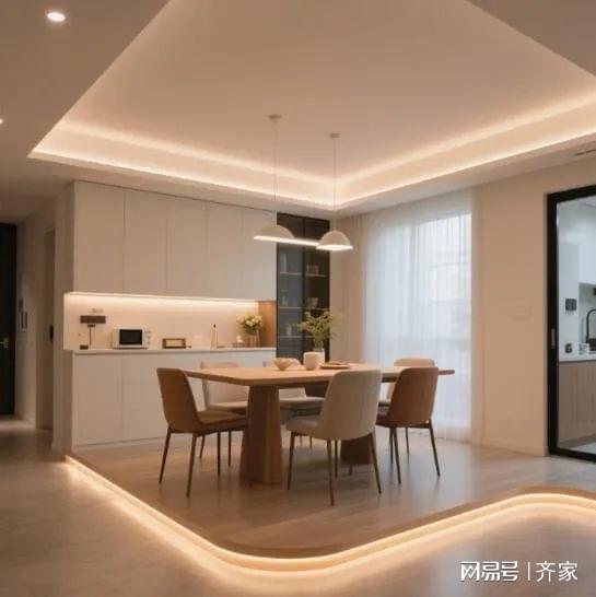 的现代简约餐厅温馨到犯规！不朽情缘试玩网站哇塞 这家(图2)