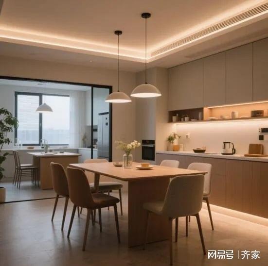 的现代简约餐厅温馨到犯规！不朽情缘试玩网站哇塞 这家(图1)